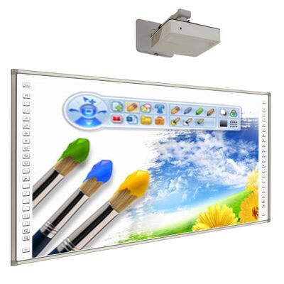 120 Zoll interaktives Whiteboard mit Multi-Touch und Infrarottechnologie für die Bildung
