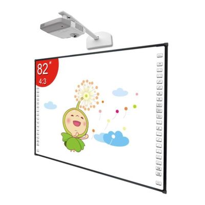 82" Digital Whiteboard für Klassenzimmer, intelligente wechselwirkende Anzeige BSMI