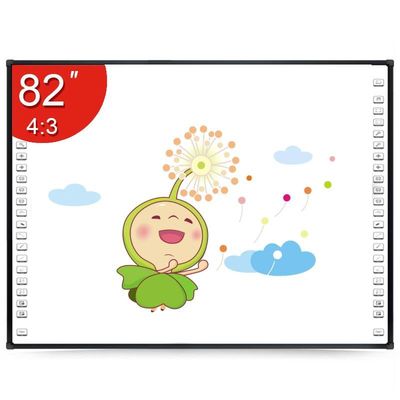 82" Digital Whiteboard für Klassenzimmer, intelligente wechselwirkende Anzeige BSMI