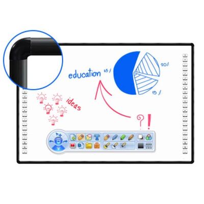 Interaktives Smart Whiteboard mit 10-Punkte-Touch-Infrarot-Technologie und Multi-OS-Kompatibilität für Bildung und Wirtschaft