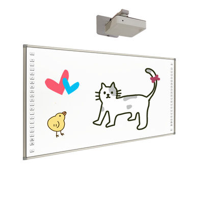 Ausbildung, die intelligentes wechselwirkendes Infrarotwhiteboard 84inches mit starker schreibender Software unterrichtet
