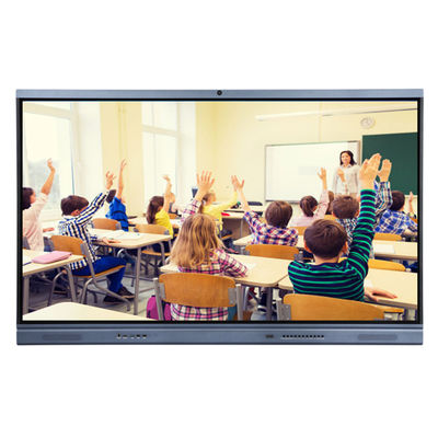 75" NFC errichtete in wechselwirkendem Flachbildschirm 4K camera& mic wechselwirkendem whiteboard für Business&-Klassenzimmer