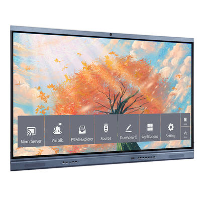 20 Touch Point 75 Zoll LCD Smart Board für interaktive Touch-Lösungen in Schulbüro Konferenz Interaktive Flachplatte