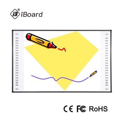 10 Punkte Infrarot-Touchscreen Interaktives Whiteboard mit kostenlosem Upgrade der Software