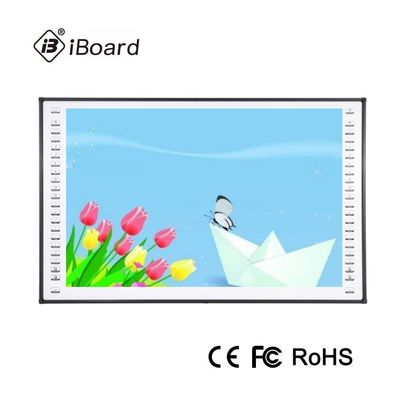 Aluminium-120 Zoll-Klassenzimmer wechselwirkendes Infrarot Whiteboard USB 1,1