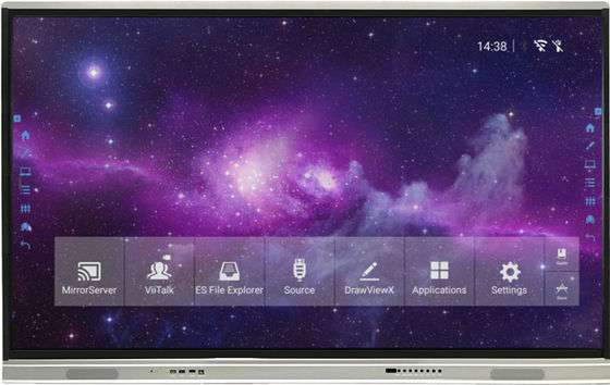 Aluminiumrahmen wechselwirkender Touch Screen Whiteboard-neuer Generation