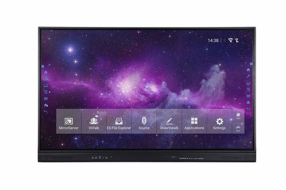 Wechselwirkender Whiteboard ultra dünner Aluminium- Rahmen-wechselwirkendes Fingerspitzentablett Infrarot-4K IR LED