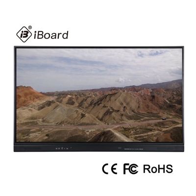 20 Touch Point 75 Zoll LCD Smart Board für interaktive Touch-Lösungen in Schulbüro Konferenz Interaktive Flachplatte