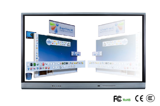 86 Touch Screen wechselwirkendes Whiteboard FCC des Zoll-4K Android für Ausbildung