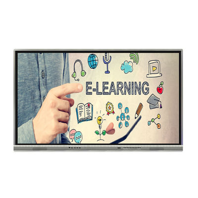 65 intelligentes Brett LCD wechselwirkender Touch Screen Whiteboard Android 11 4K mit USB-C