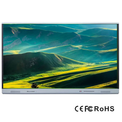 55" Fingerspitzentablett-Digital-Brett 4K HD Multifuntional Android Fernsehnoten-Bildschirmanzeige 11,0 IR wechselwirkende