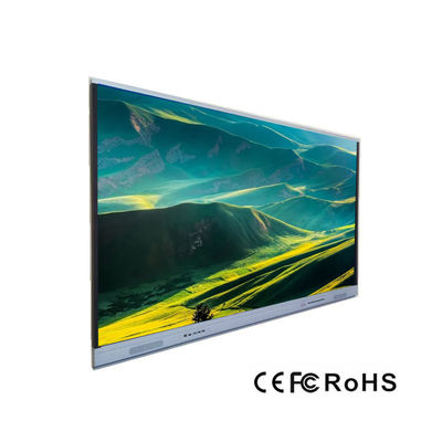 55" Fingerspitzentablett-Digital-Brett 4K HD Multifuntional Android Fernsehnoten-Bildschirmanzeige 11,0 IR wechselwirkende