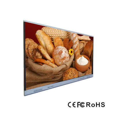 wechselwirkendes Flachbildschirm-Brett 50000hours 75inch 350cd/M2 für Unterricht