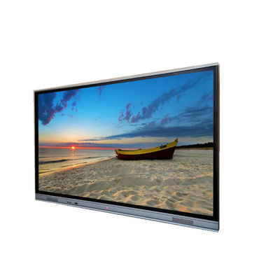 4K Interaktives Whiteboard IFPD Smart Monitors Multi Touch Screen Display mit Kamera und Mikrofon Alles in einem Computer für die Schule