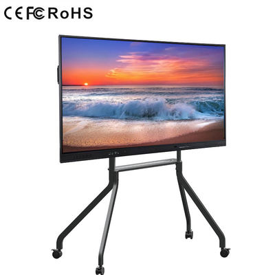 IR LED Interaktives Whiteboard 75'' Interaktiver LCD-Flachbildschirm-Notenmonitor für Bildung