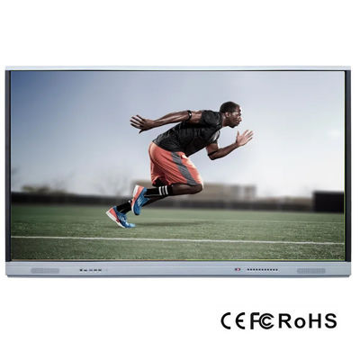 86" Touch Screen intelligentes Brett 178 Grad-Blickwinkel-Aluminiumrahmen-Gesten-Anerkennungs-Flachbildschirm