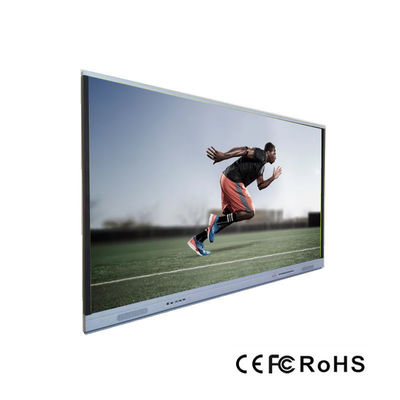 86" Touch Screen intelligentes Brett 178 Grad-Blickwinkel-Aluminiumrahmen-Gesten-Anerkennungs-Flachbildschirm