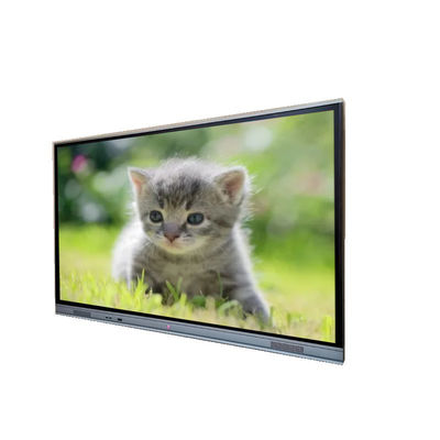4K Interaktives Whiteboard IFPD Smart Monitors Multi Touch Screen Display mit Kamera und Mikrofon Alles in einem Computer für die Schule