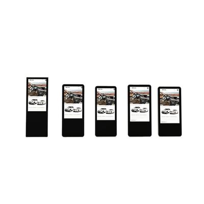 Art LCD-Platte der neuer Entwurfs-führte multi Note A Digitalanzeigen-Kiosk-Touch Screen Kiosk für Werbung