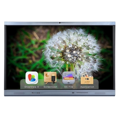 Android 11 IR wechselwirkendes Whiteboard 65 75 86 Zoll YL Reihen-Flachbildschirmanzeige-USB-Port-OTA Multi Touch Points For-Kinder