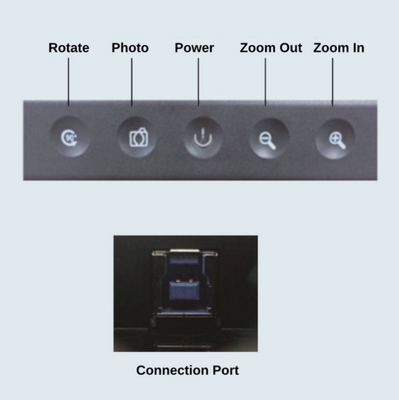 2022 HD Document Visualizer Camera Audio Presenter Visual zum Unterrichten von 8 Megapixel