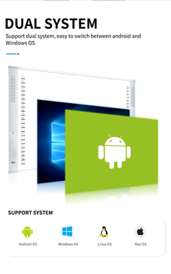 Multifunktionales interaktives All-in-One-Infrarot-Smart-TV-Whiteboard für das Training und Unterrichten von RoHS CE