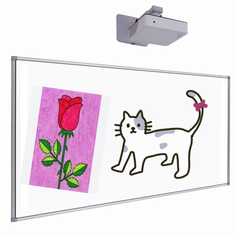 86 Zoll Infrarot Interaktives Whiteboard Marker Schreiben Berührungstafel Keramik Oberfläche für Projektor