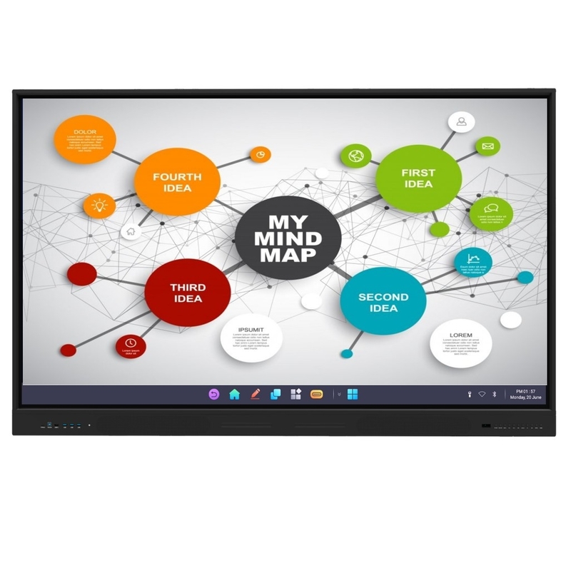 4K Auflösung 86 Zoll Led Smart Board All in One Computer Interaktiver Flachbildschirm für Tagungen und Unterricht