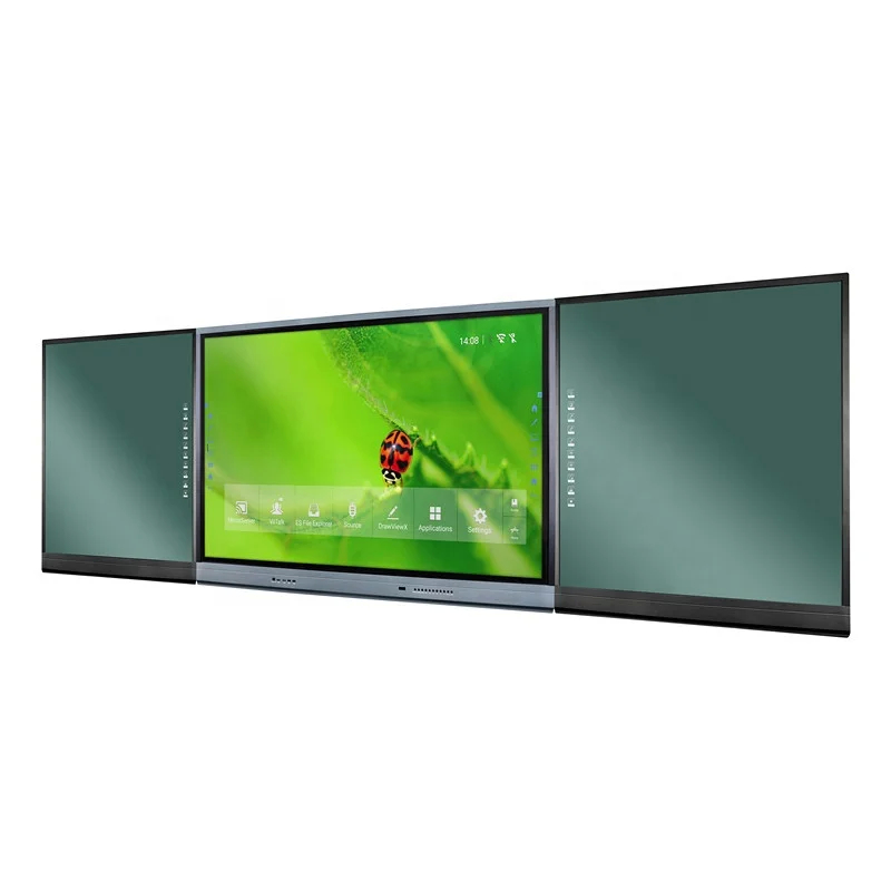 Interaktives intelligentes Blackboard mit 75 86 98 Zoll DLED-Display Optional Weiß/Grün/Schwarzer Brett