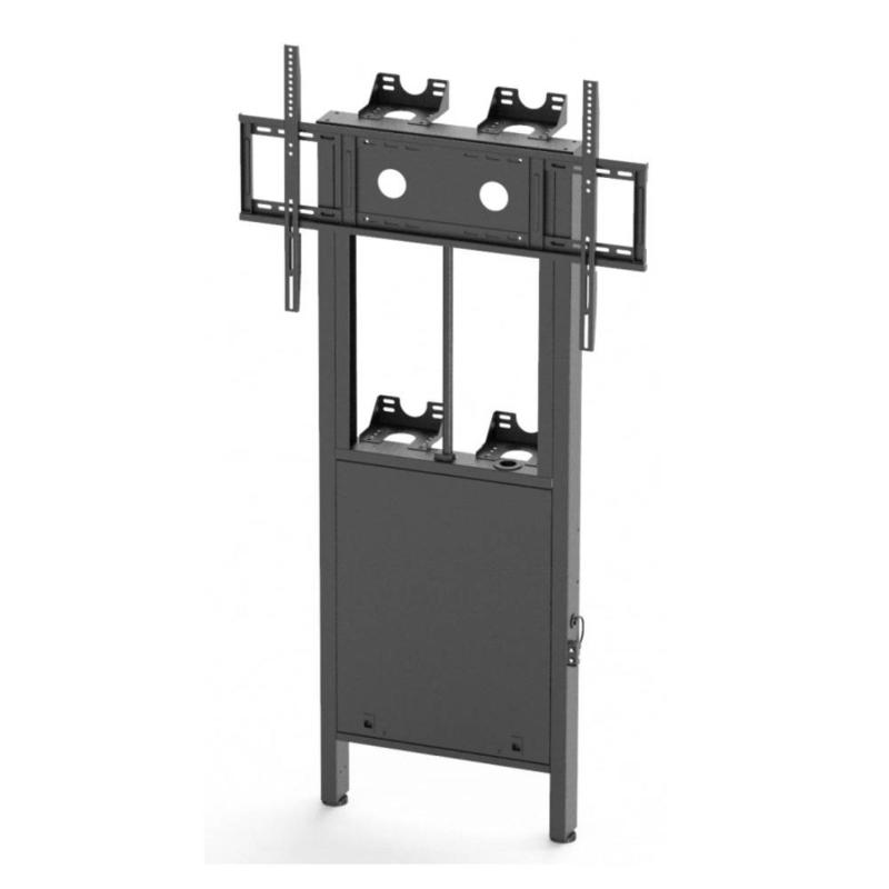Aluminiumlegierung Interaktives Panel Stehen für 50cm Höhenbereich Bedürfnisse 65 75 86 Zoll Smart TV Stand Halterung