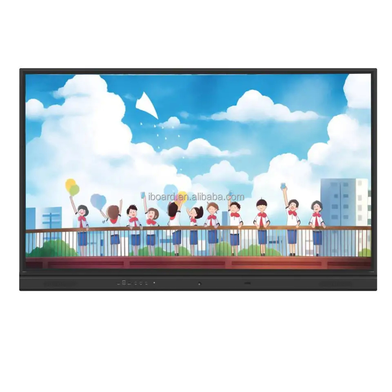 65 75 86 Zoll 20 Touch Android Interaktives Flat Panel mit 4000:1 Kontrast 6ms mit WIFI Hotspot HDMI/VGA/USB Ausgänge