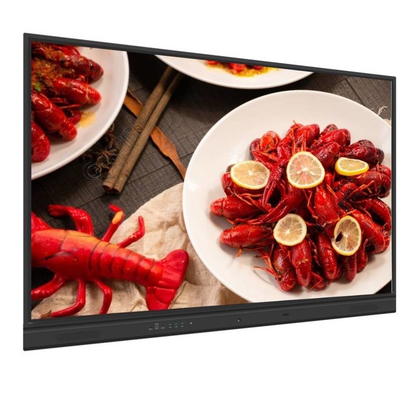 65 Zoll Interaktives Touch-Panel Anzeige mit Android 11/13 System 20 Touch Computer Laptop für den Unterricht verbinden