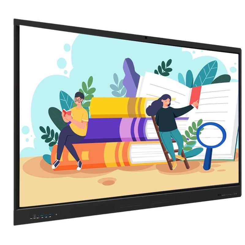 Bildungs 75 Zoll Stift Finger Writing Smart Iboard Interaktives Whiteboard Android 13 für die Präsentationskonferenz