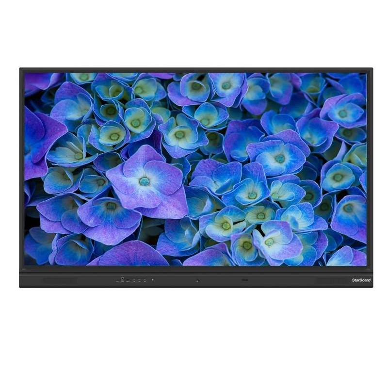 Interaktive Flachplatte EDLA Google CE zertifiziert 4K 98 Zoll 20 Punkte Android 13 Bildschirm teilen Kamera Mikrofon Media Player
