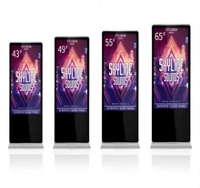 1080P 43 Zoll Kapazitiver Touchscreen Interaktiver Kiosk Digitale Schildertische für das Office-Spielzentrum