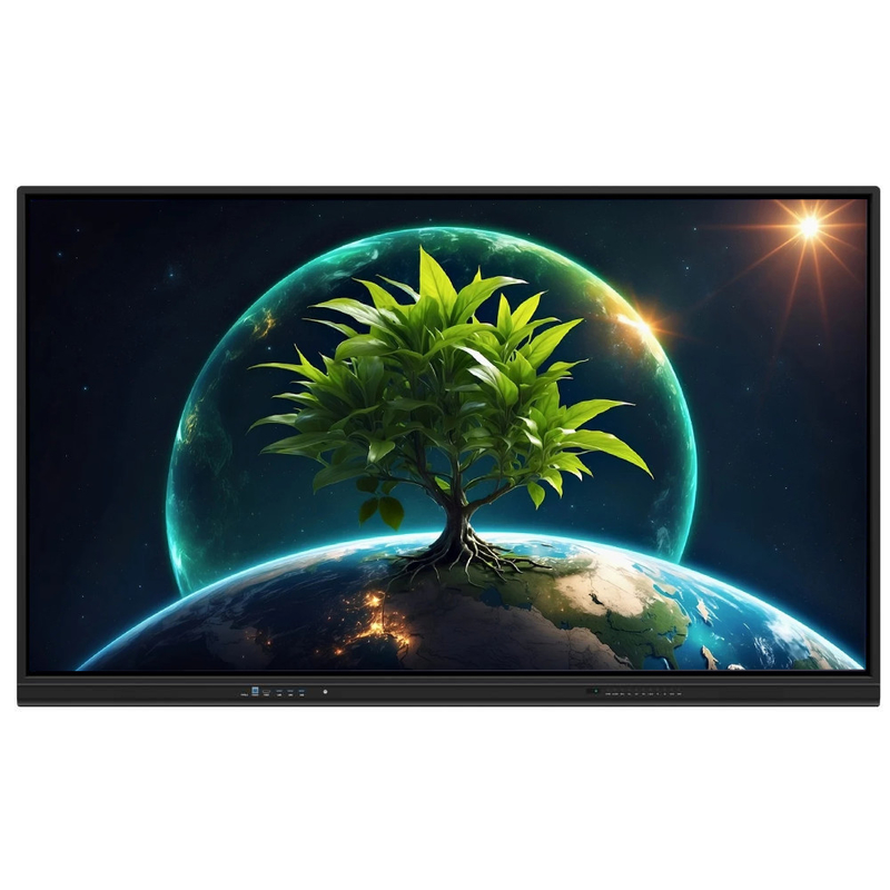 LCD Smart Board 86 Zoll Android 14 mit 8+128G 40 Touchpoints WLAN bt hdmi kalibrierte Software für Schulbüroarbeiten