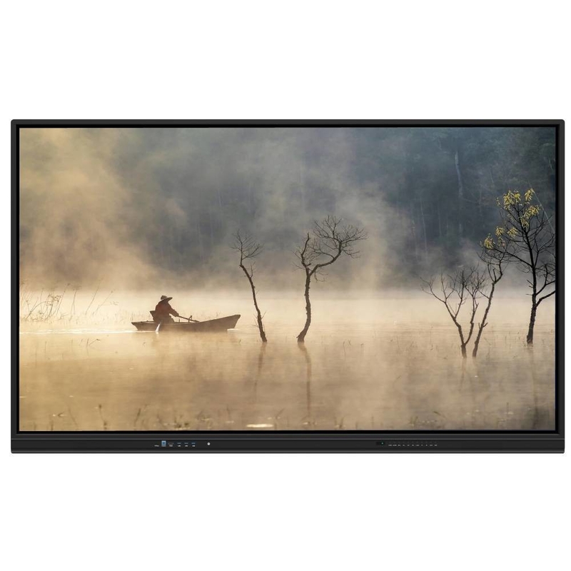 110 Zoll Led Interaktives Whiteboard Android OPS All in One Lautsprecher WLAN BT 50 Punkte Laptop Lehrwerkzeug Software für Büro Universitäten Studenten Zoom Meeting