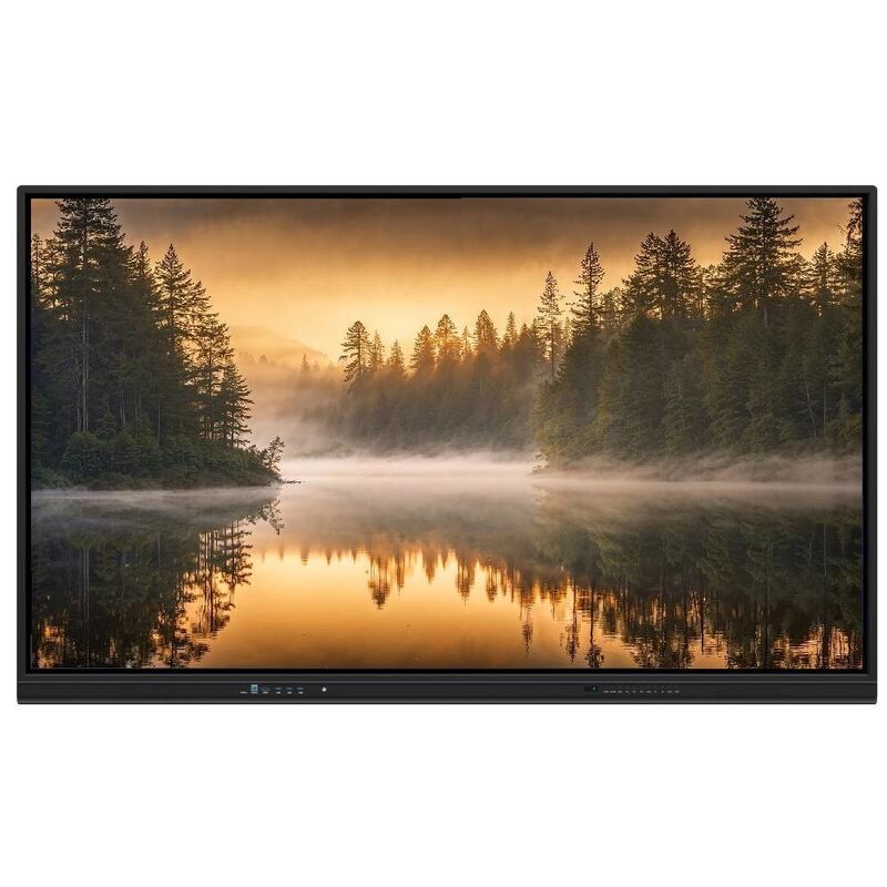 4K 65 75 86 98 110 Zoll Anti-Glanz gehärtetes Panel Interaktives Smart Whiteboard IR Monitor Super schlanker Rahmen Computermonitor für Schulversammlungen
