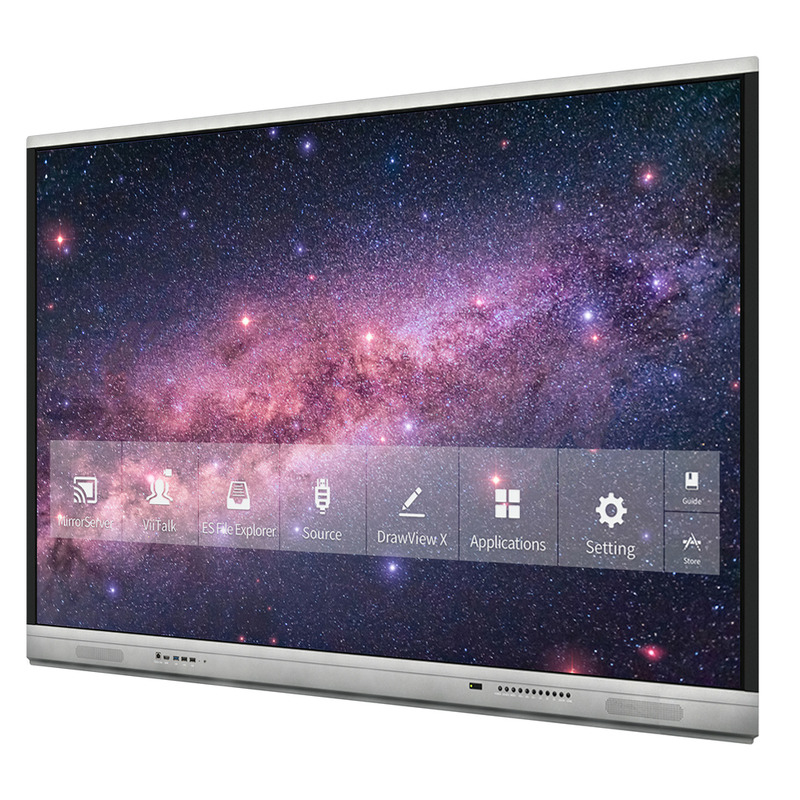 High Contrast Interactive Touchscreen Whiteboard für Wandmontageoption und Audio-Ausgabeoberfläche