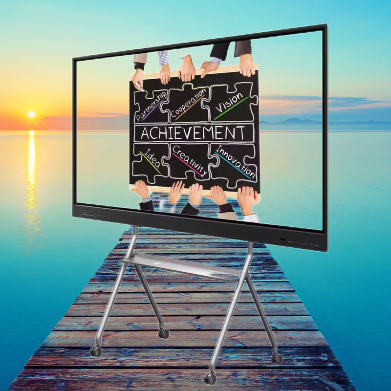 IBoard Factory 86 Zoll Interaktives digitales Whiteboard Smart Touch Panel Display für Schulbildung Büro Online-Konferenz