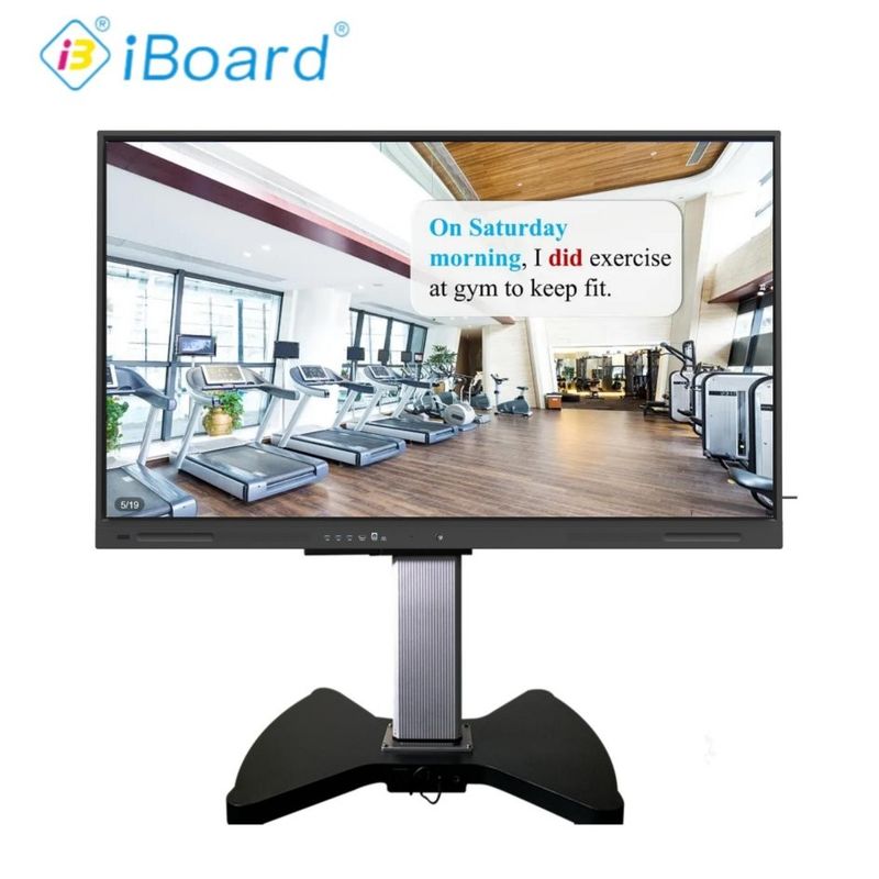 65 Zoll 4K UHD Interaktiver Flachbild-Smart-TV mit neuem Android-System für die Klassenzimmer-Büro-Versammlung