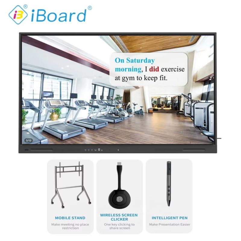 Interaktive Anzeige Interaktive Touch Displays Promethean Interaktive Whiteboard Smart Whiteboard Elektronische Touchscreen-Anzeige für das Meeting Klassenzimmer