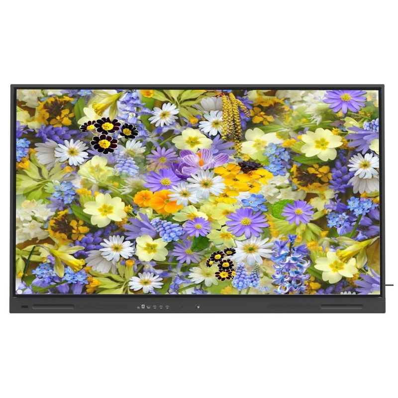 LCD-Smartboard Erhöhen Sie Ihre Chromebook MAC Linux Windows Erfahrung mit HDMI USB VGA Ausgang WiFi für 65 75 86 Zoll Panel