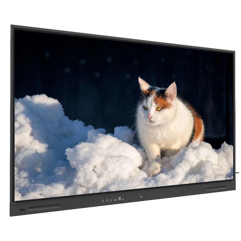 IR Interaktive Whiteboard 450 nits 86 Zoll Android 14 Touch WLAN VGA DP USB Cloud Ressourcen Smart TV Monitor Für die Universität Büro Ausbildung Nutzung