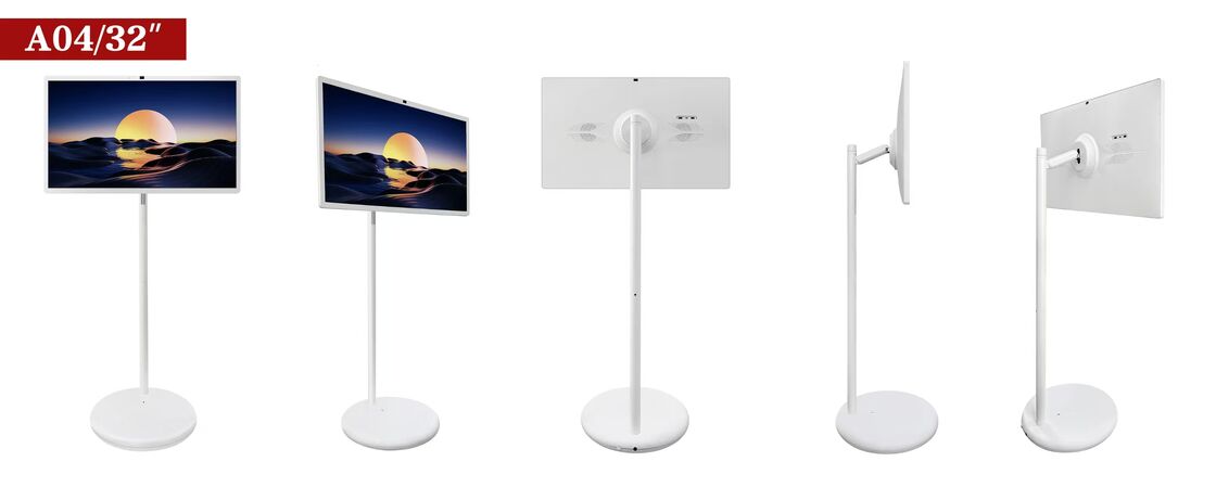 Interaktives Whiteboard LCD-Touchscreen 32 Zoll mit Akku Tragbarer Touch-Monitor