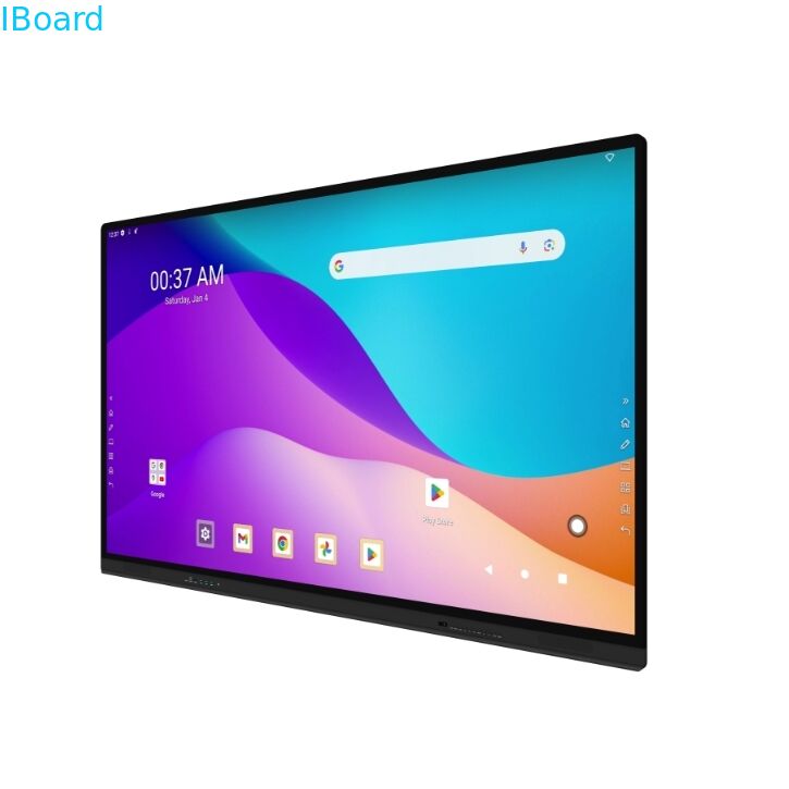 86 Zoll Google EDLA zertifiziertes interaktives Whiteboard mit 8-Kern-CPU für Klassenzimmer und Konferenzen