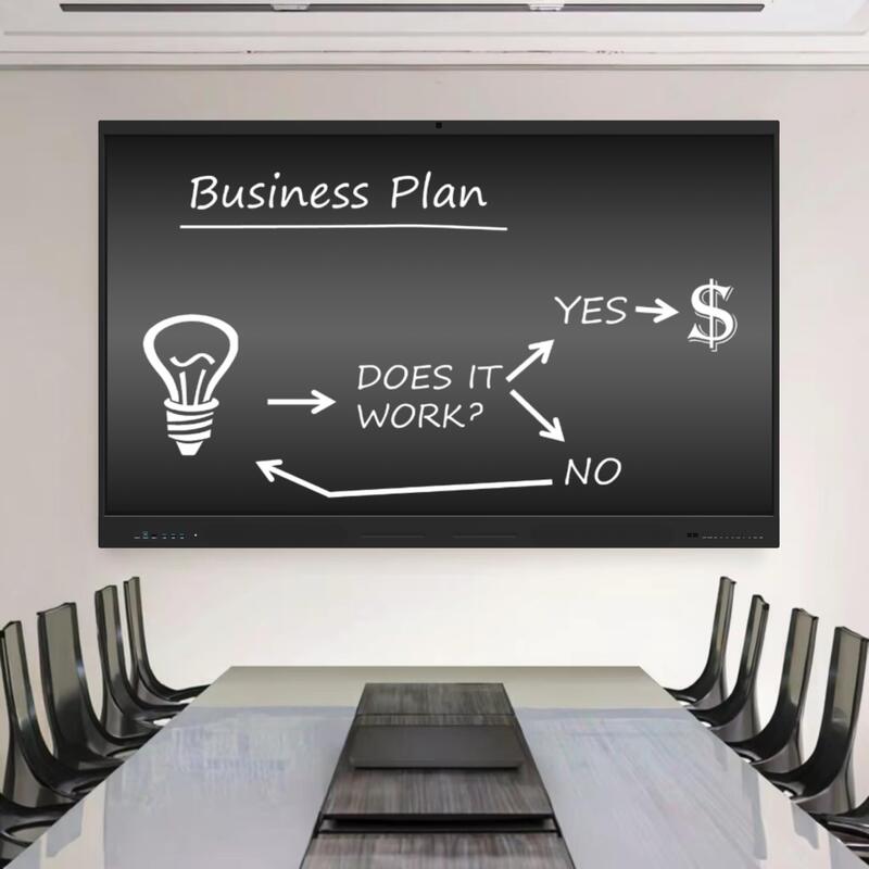 Android OS 14 Smartboard mit höherer Kompatibilität mit verschiedenen Software und Tools für die Zusammenarbeit