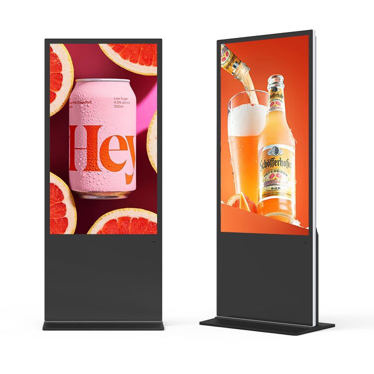 43 Zoll optionaler Touchscreen-fähiger Digital Signage, unterstützt Windows und Android für Wand-, Stand- oder Deckenmontage