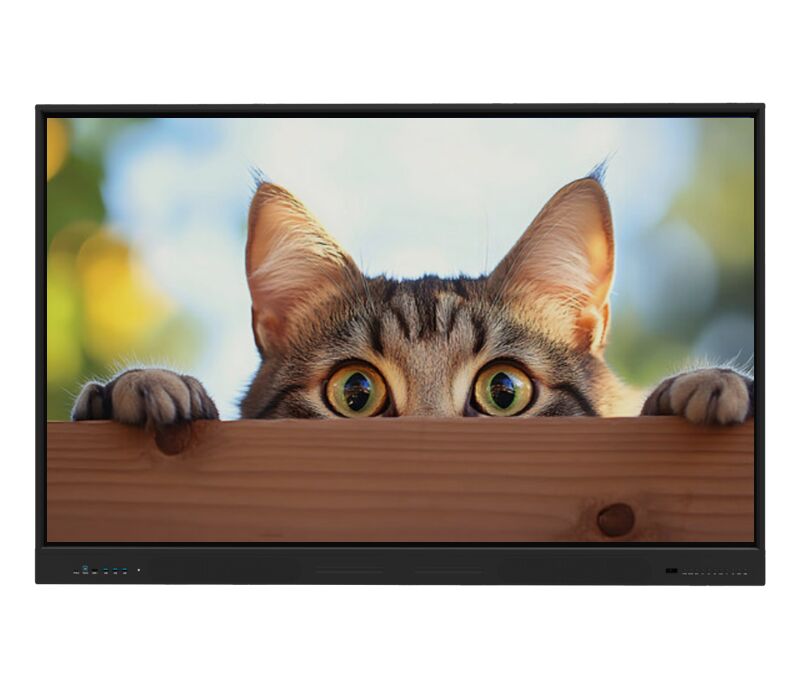 Interaktives Flachbildschirm-Multi-Touch-Smartboard mit 4K-Auflösung und Dual-System (Android/Windows) für Bildung und Wirtschaft