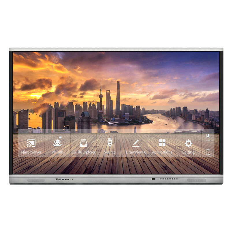 Interaktives Flachbildschirm mit Schreib- und Unterhaltungsfunktionen, unterstützt Vielseitigkeit in professionellen Umgebungen